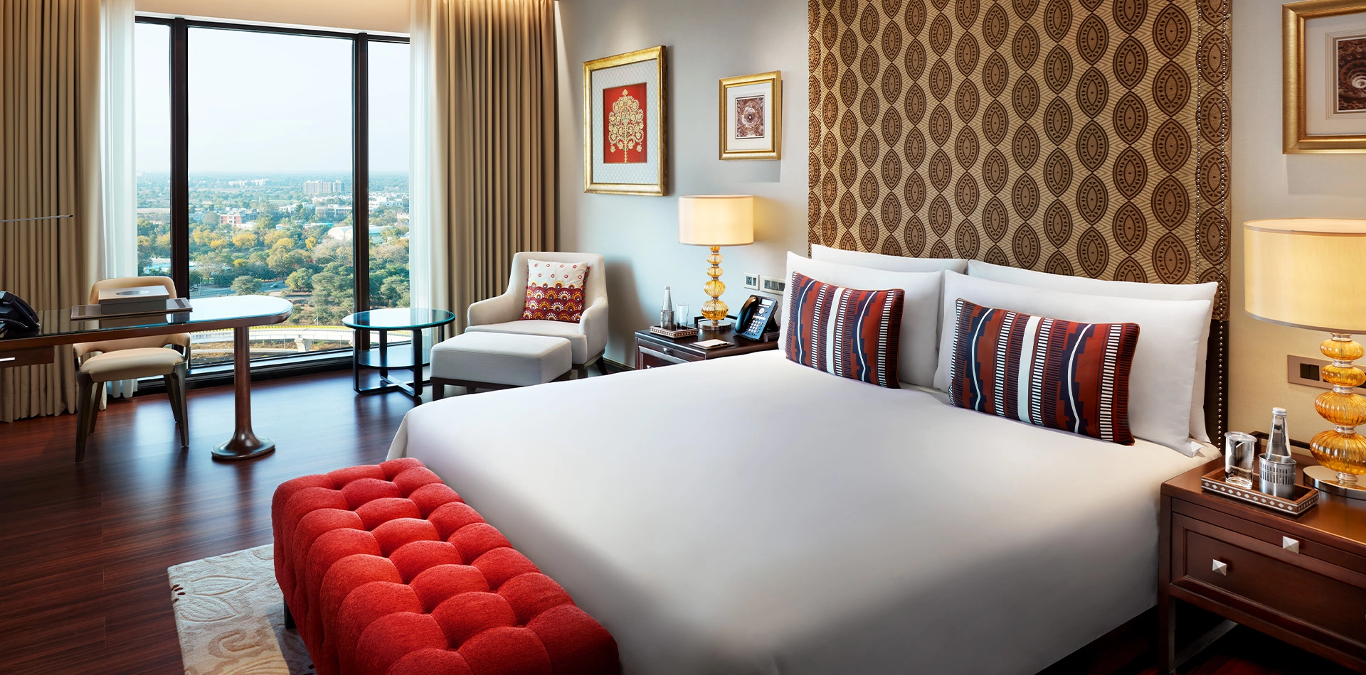 Luxury Garden View Room at The Leela Gandhinagar